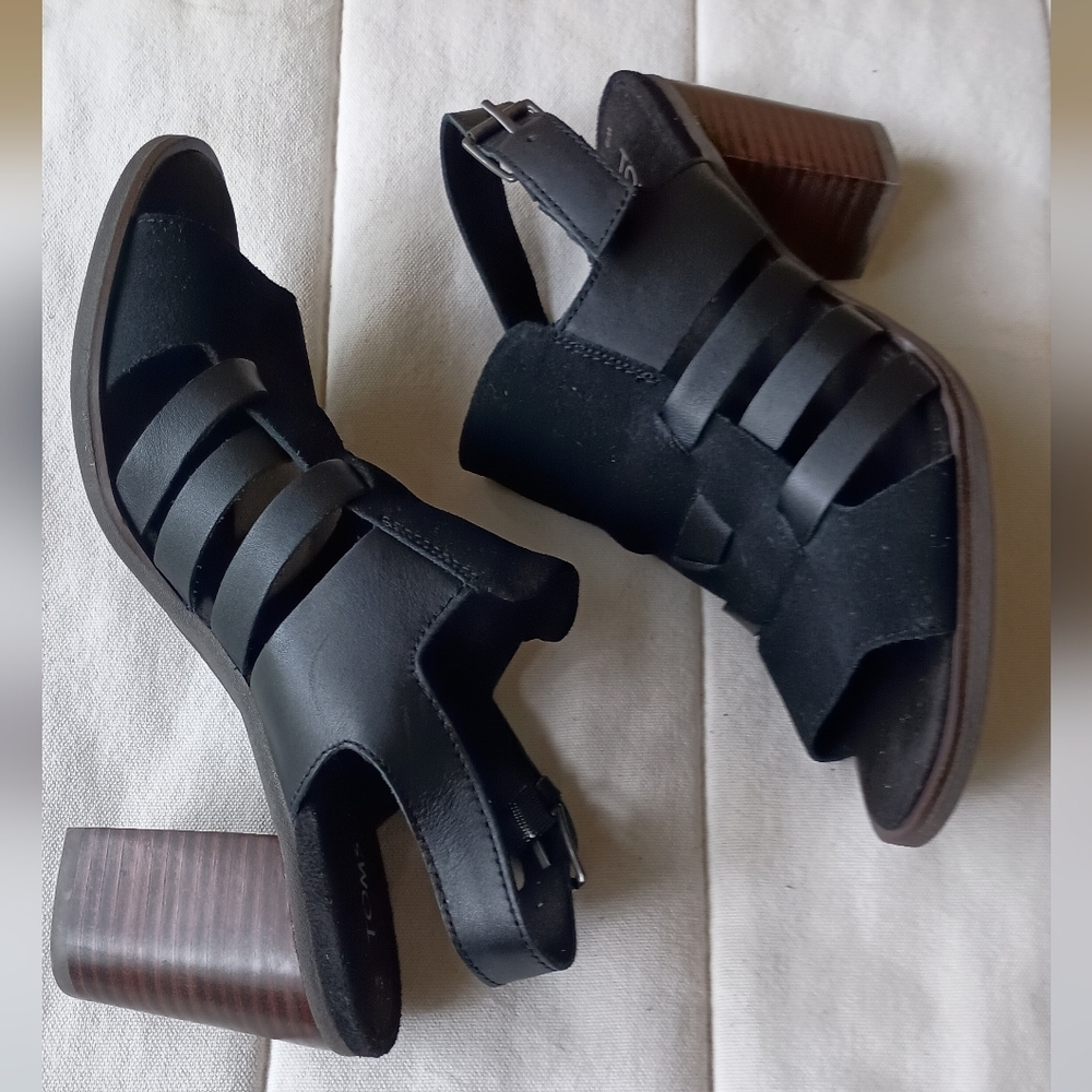 Toms Women's Black Sandals_9